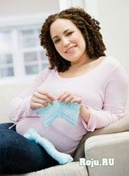 Вязание во время беременности. Беременность и творчество